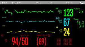 Pantalla médica
