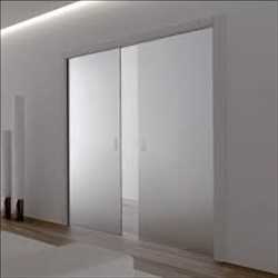 Puerta corrediza de vidrio