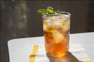 Té helado embotellado