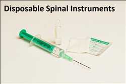 Instrumentos espinales desechables