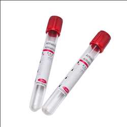 Tubo de recogida de muestras médicas