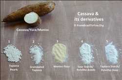 Almidón y derivados de almidón a base de tapioca