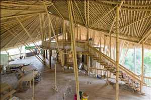 Productos de construcción de bambú