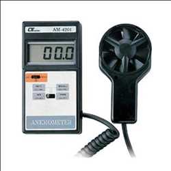 Anemómetros digitales