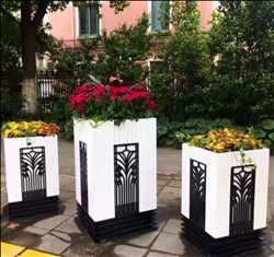 Global Macetas y jardineras de fibra de vidrio Mercado