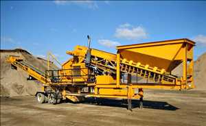 Datos históricos del mercado mundial de plantas móviles de trituración y cribado