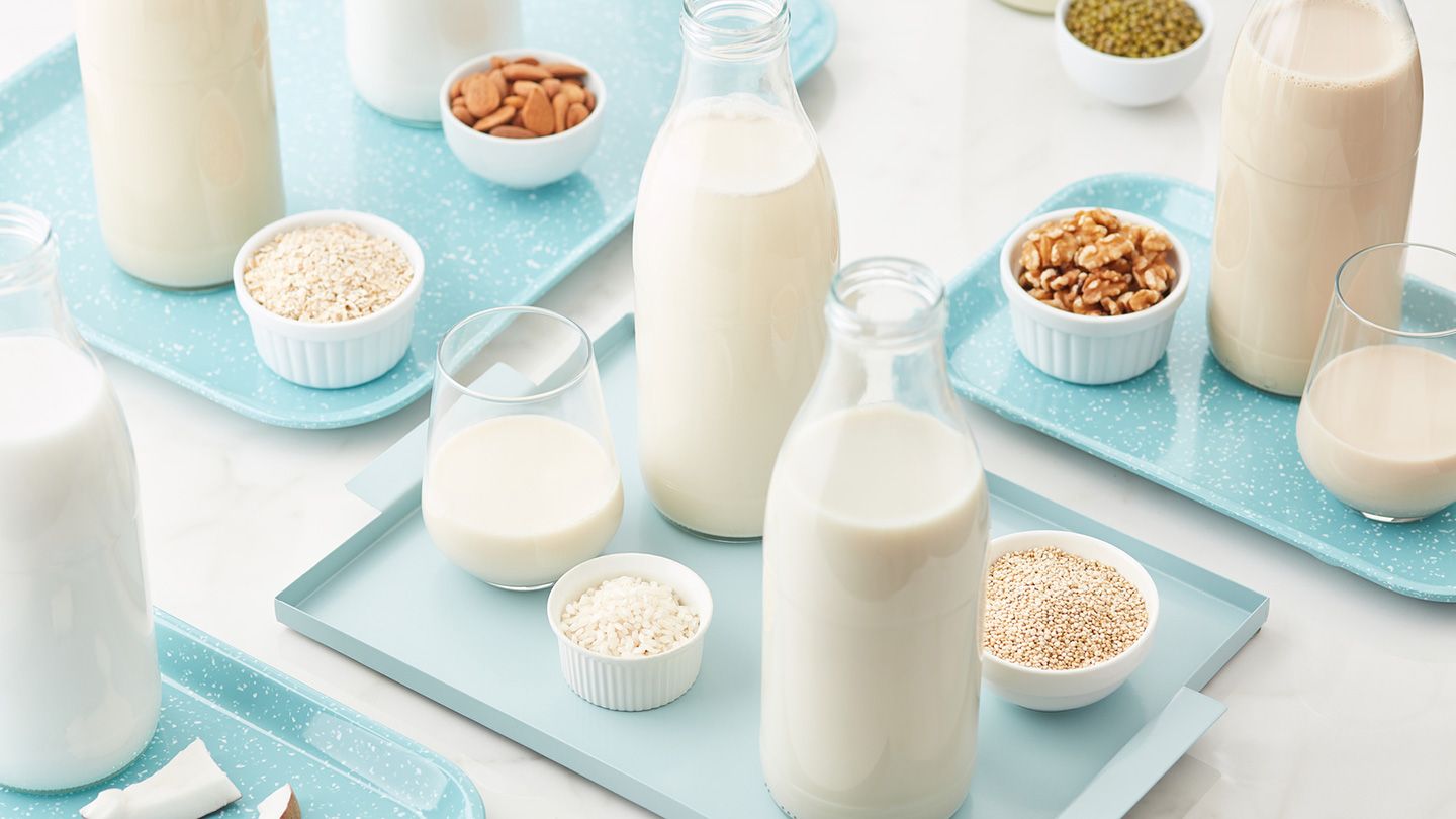 Productos lácteos a base de plantas Mercado