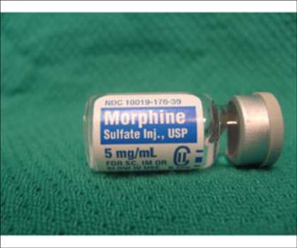 Sulfato de morfina Mercado
