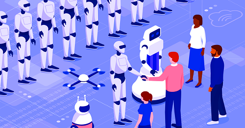 Robot como servicio Mercado