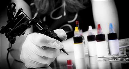 tinta del tatuaje Mercado